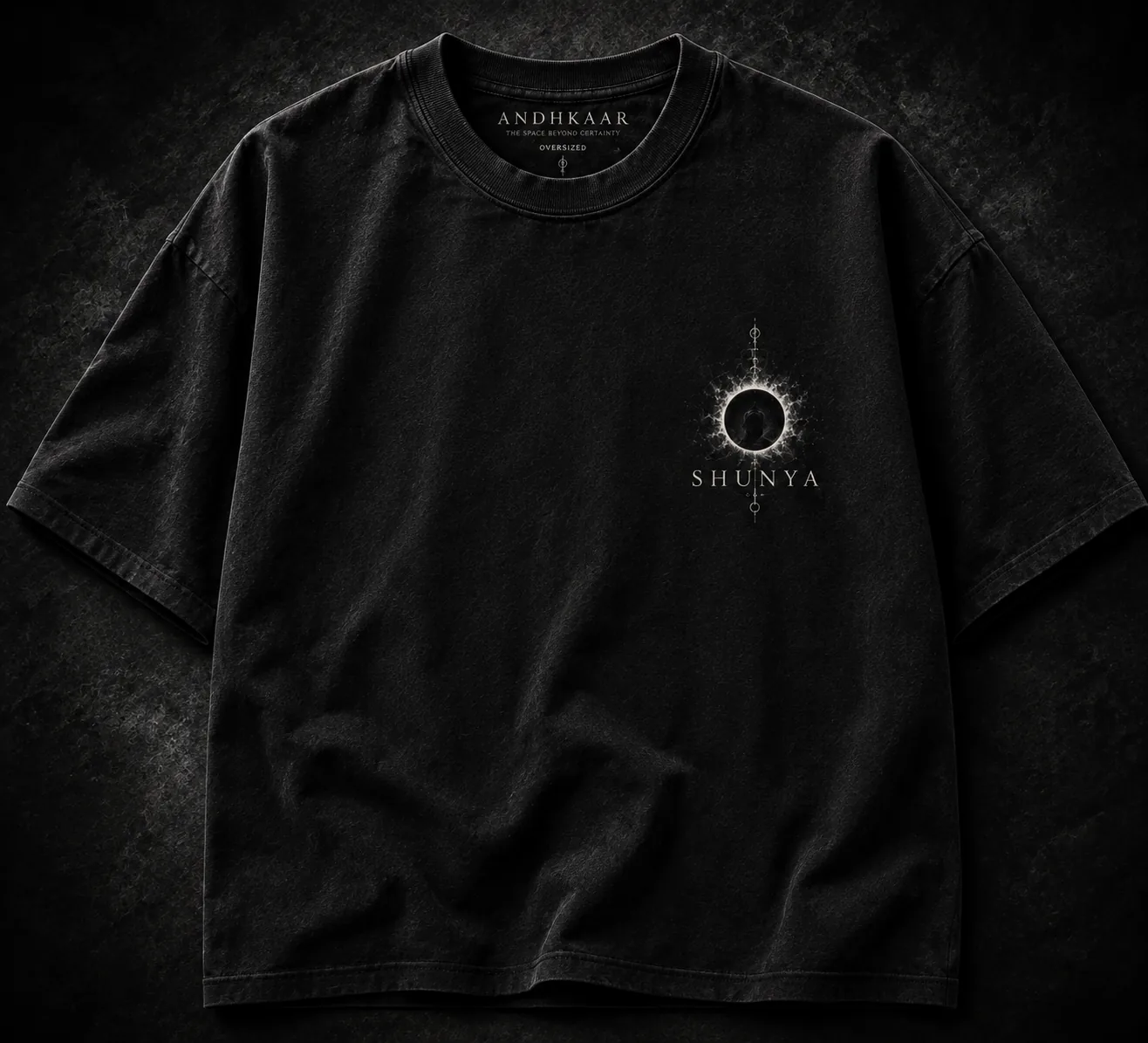 Shunya oversized tee — front